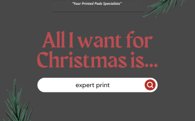 Christmas time at Printed Pads 4 Less